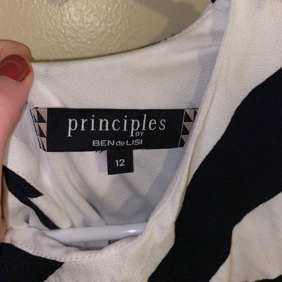 Principles Striped Tank with Bow - Picture 3 of 3